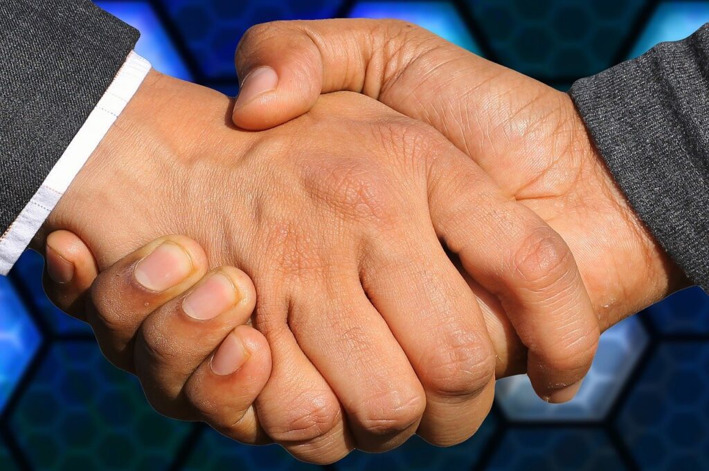 handshake, business, agreement